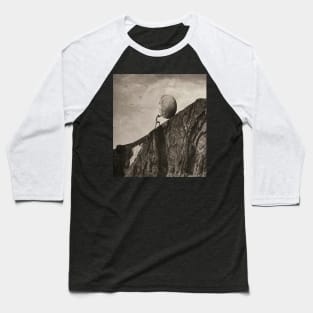 Sisyphus old picture meme mythology greek Baseball T-Shirt